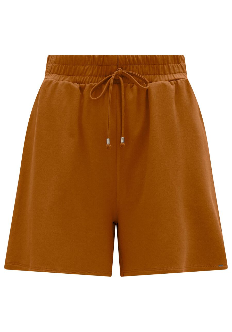 Shorts Com Cadarço E Bolsos Em Malha Responsável, . Shorts Com Cadarço E Bolsos Em Malha Responsável, , large.