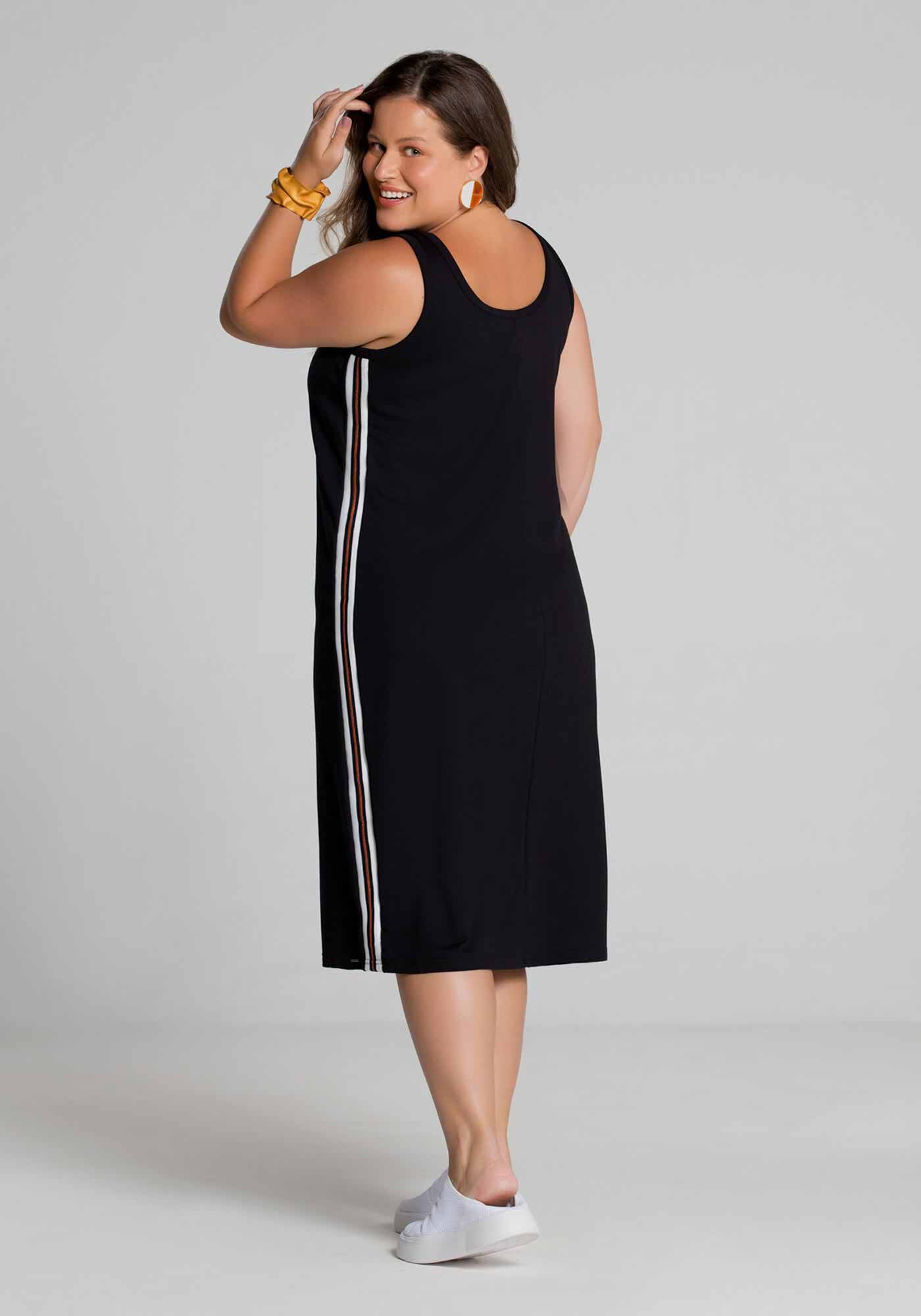 Vestido shop midi moletom