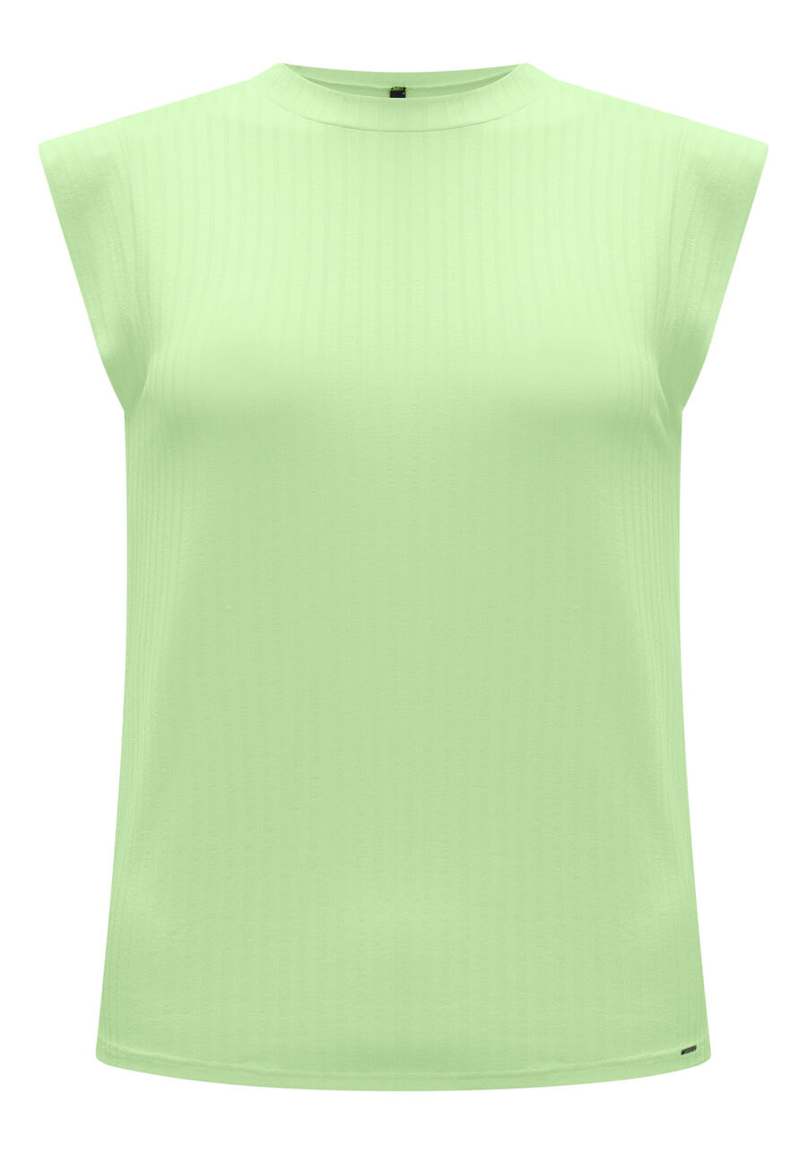 Blusa Regata Muscle Tee Básica Em Malha Canelada, . Blusa Regata Muscle Tee Básica Em Malha Canelada, , large.
