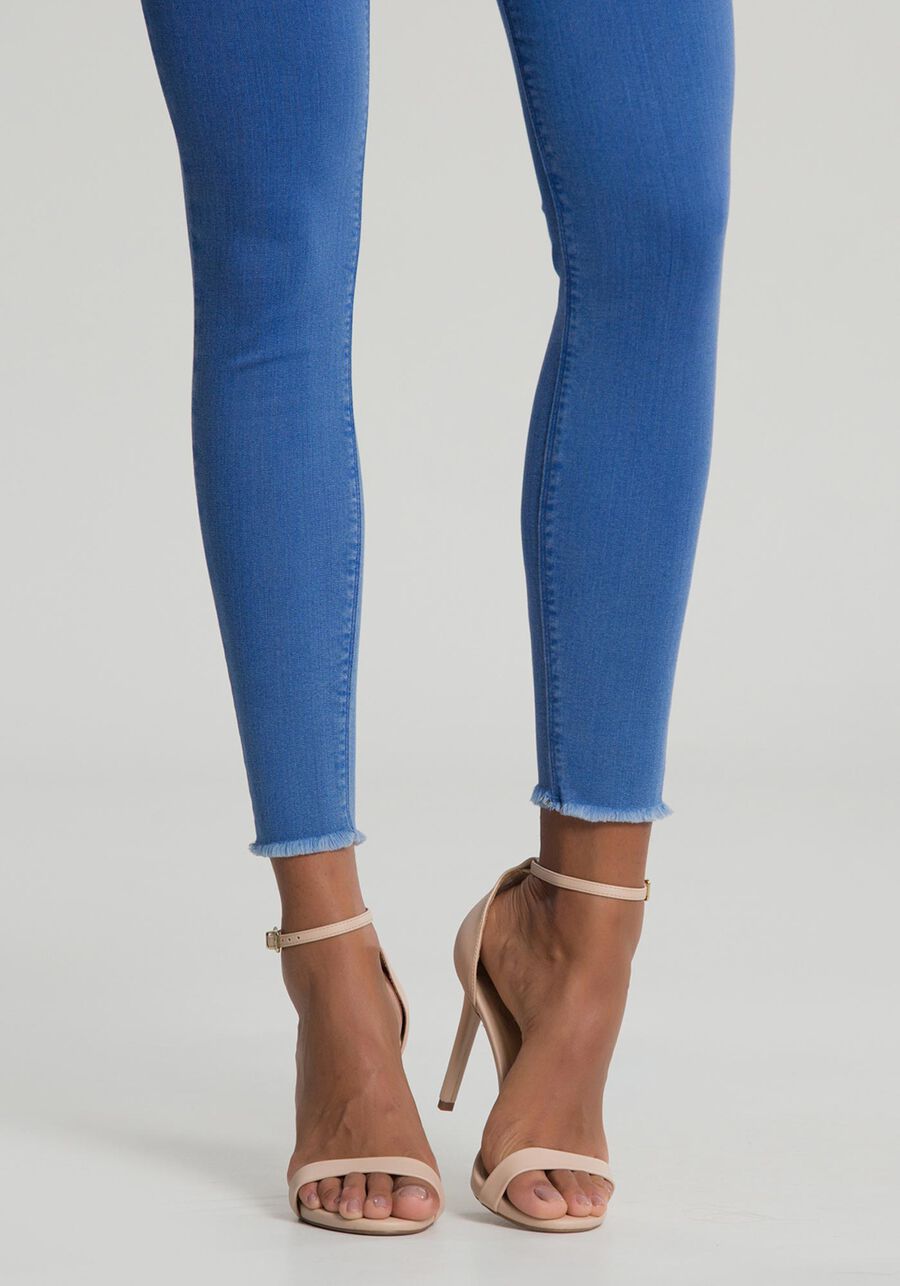 Calça Jeans Skinny Cropped Fit For Me Eco, JEANS. Calça Jeans Skinny Cropped Fit For Me Eco, JEANS, large.