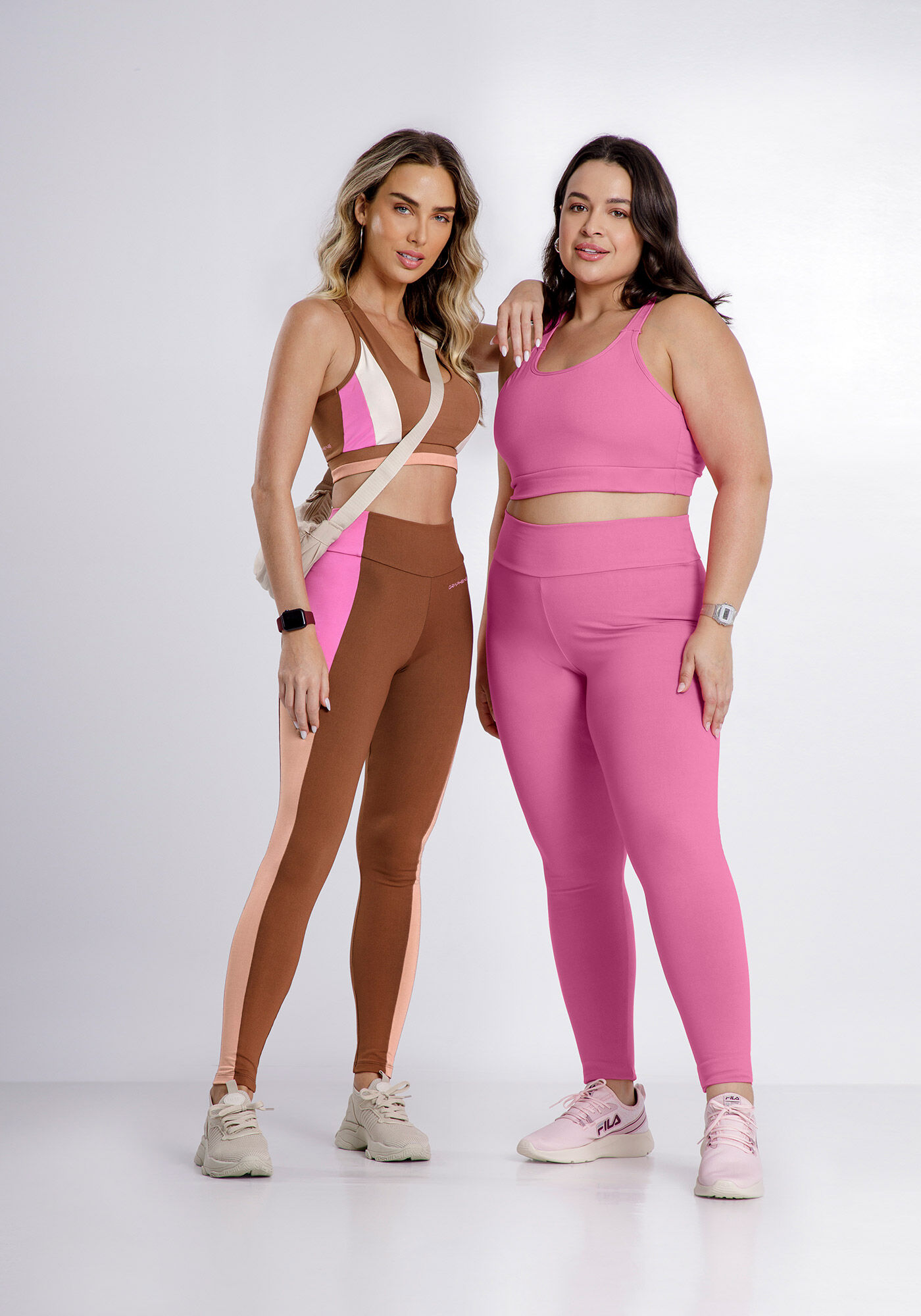 Cal&ccedil;a Legging Com Prote&ccedil;&atilde;o UV E C&oacute;s Largo Malha De Poliamida, , large.