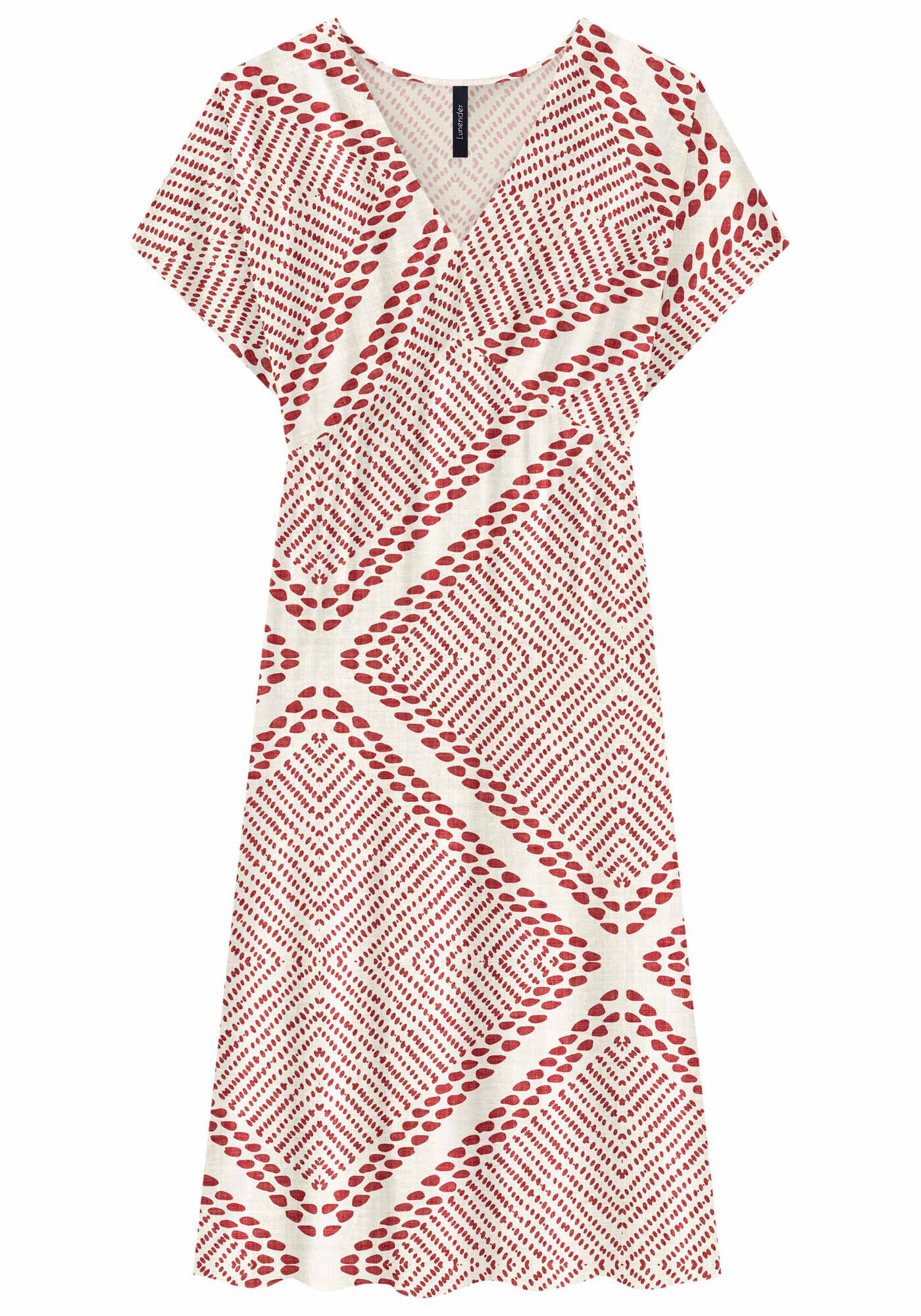 Vestido Midi em Viscose Estampado, , large.