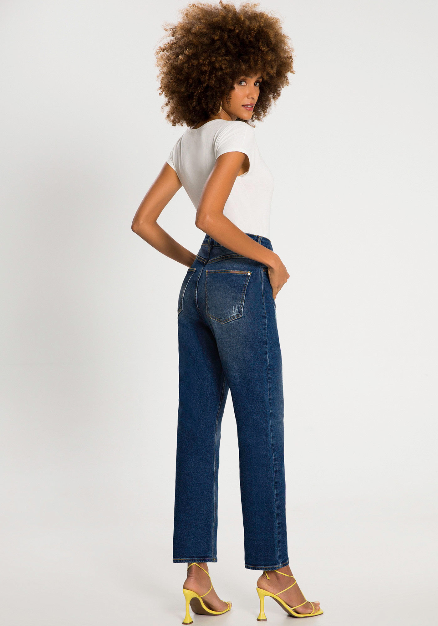 Calça fusô jeans lifetime cheap