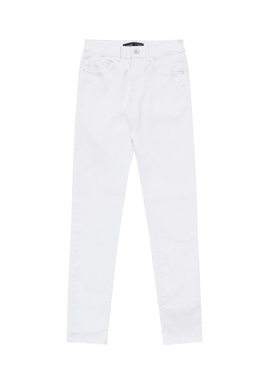 Calça Sarja Skinny Sempre Branco, . Calça Sarja Skinny Sempre Branco, , large.