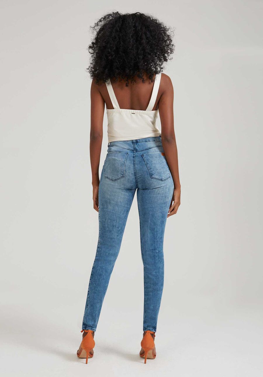 Calça Jeans Skinny Fit For Me Estonada, . Calça Jeans Skinny Fit For Me Estonada, , large.