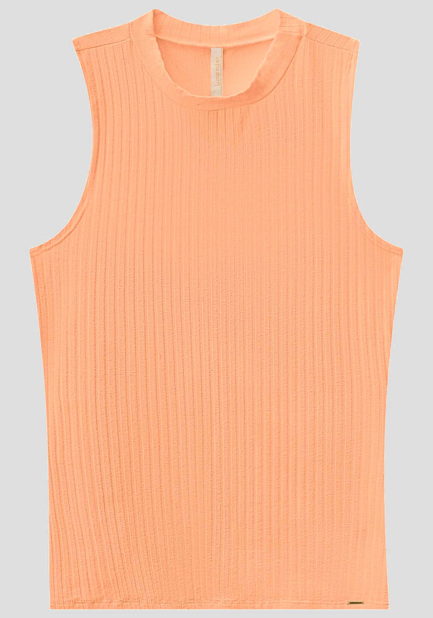 Blusa Regata B&aacute;sica Em Malha Canelada Respons&aacute;vel, , large.