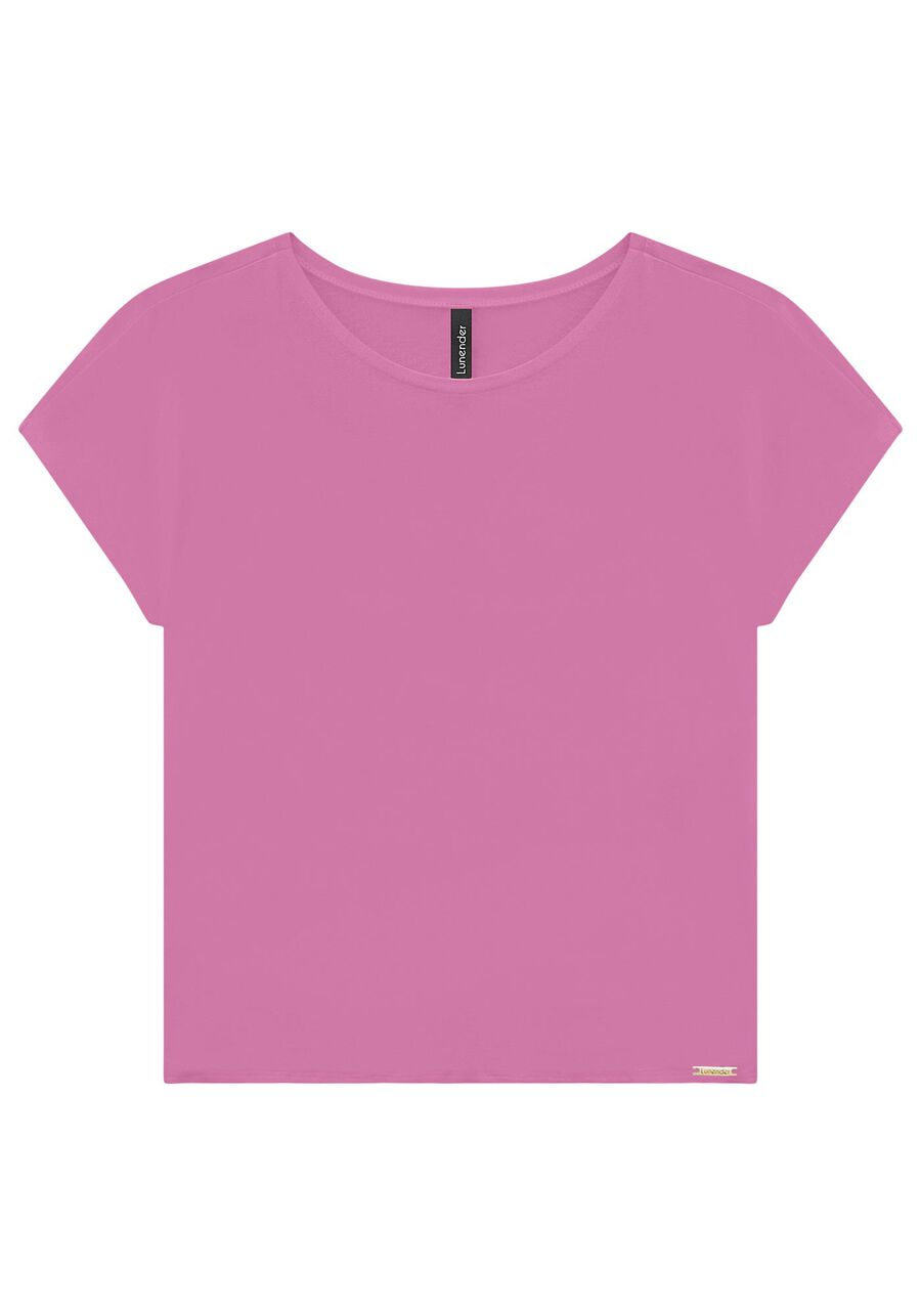 Blusa Lisa Básica Em Malha De Viscose Com Elastano, . Blusa Lisa Básica Em Malha De Viscose Com Elastano, , large.