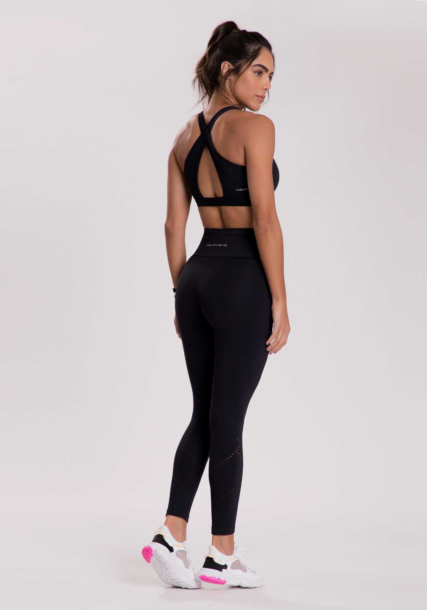 Calça legging shop cintura alta gg