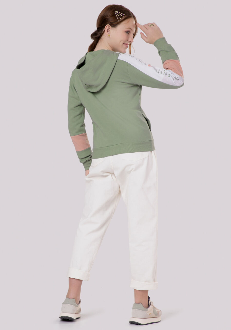 Jaqueta Juvenil em Moletom com Capuz, . Jaqueta Juvenil em Moletom com Capuz, , large.