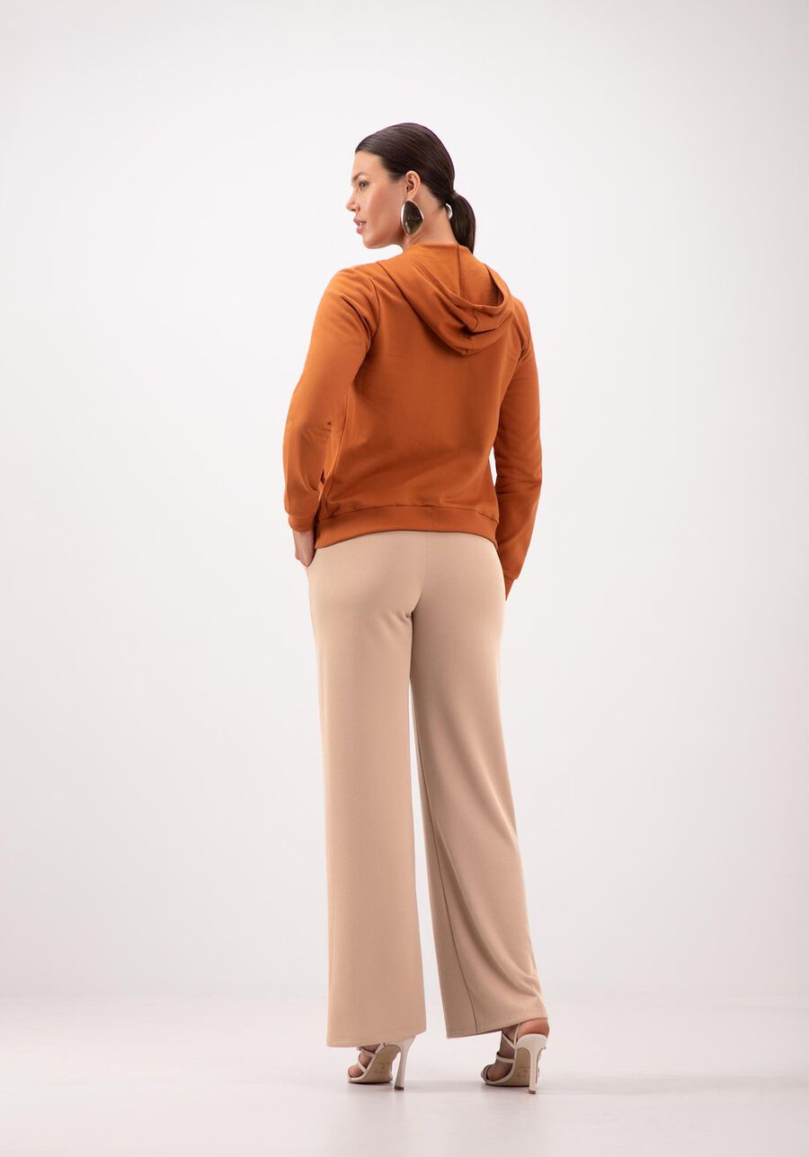 Jaqueta Básica em Moletom com Capuz, . Jaqueta Básica em Moletom com Capuz, , large.