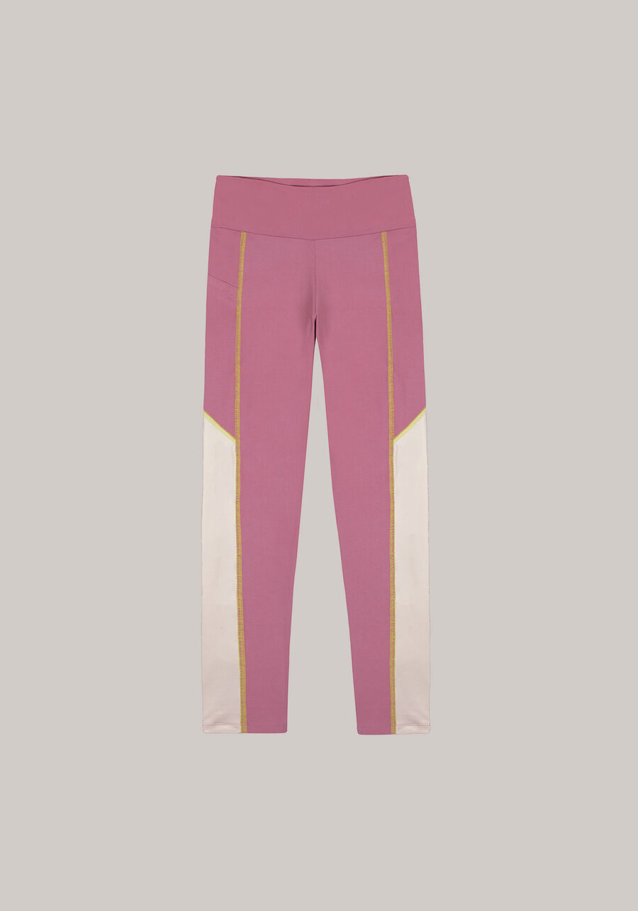 Calça Legging Cintura Alta Rosa com Bolso, . Calça Legging Cintura Alta Rosa com Bolso, , large.