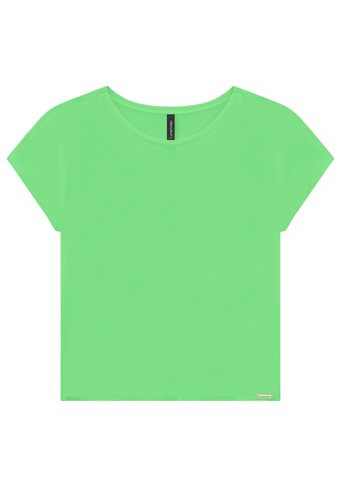 Blusa Lisa B&aacute;sica Em Malha De Viscose Com Elastano, , large.