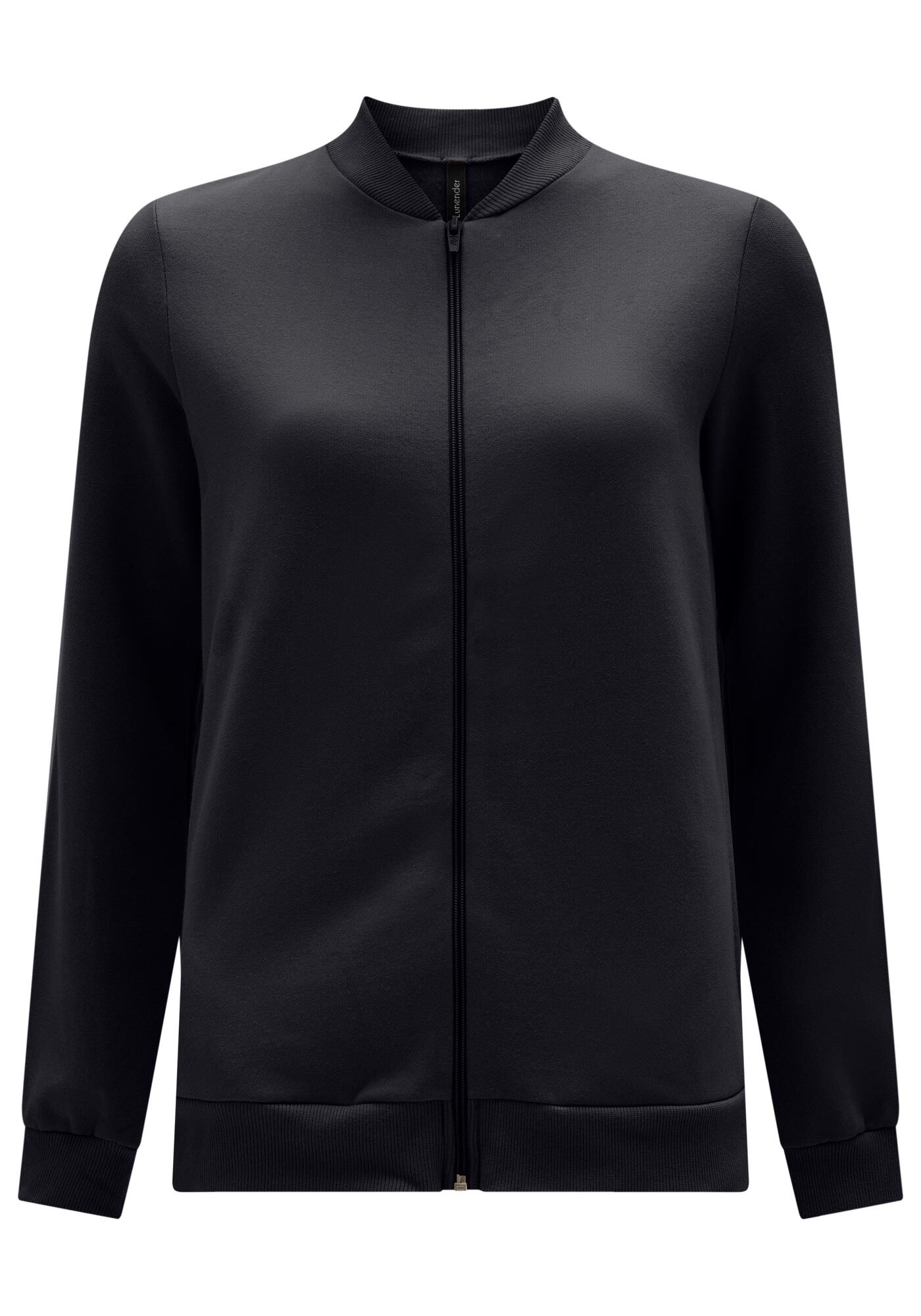 Jaqueta Com Z&iacute;per Em Moletom Felpado, , large.