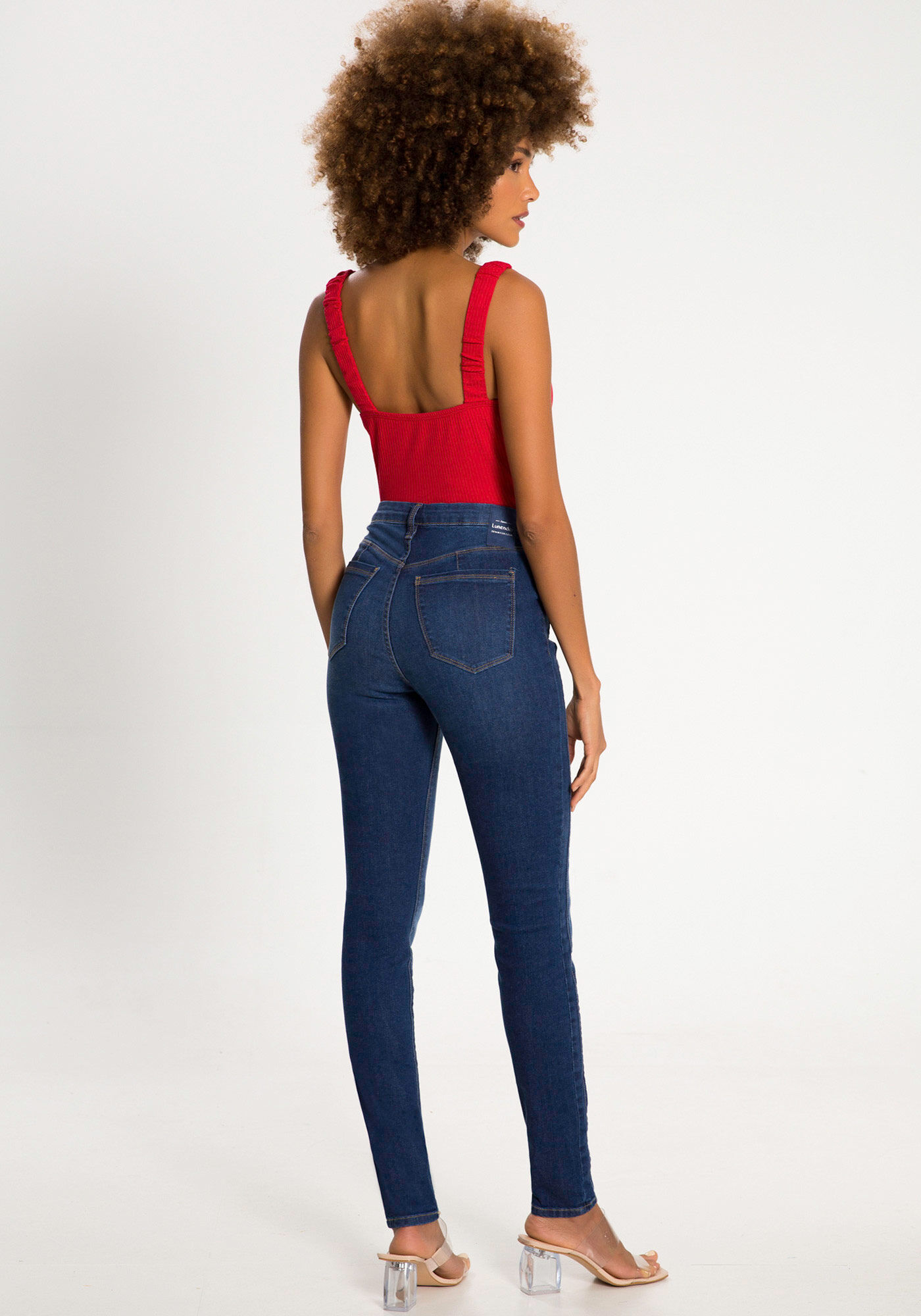 Calça pantacourt cheap justa na perna