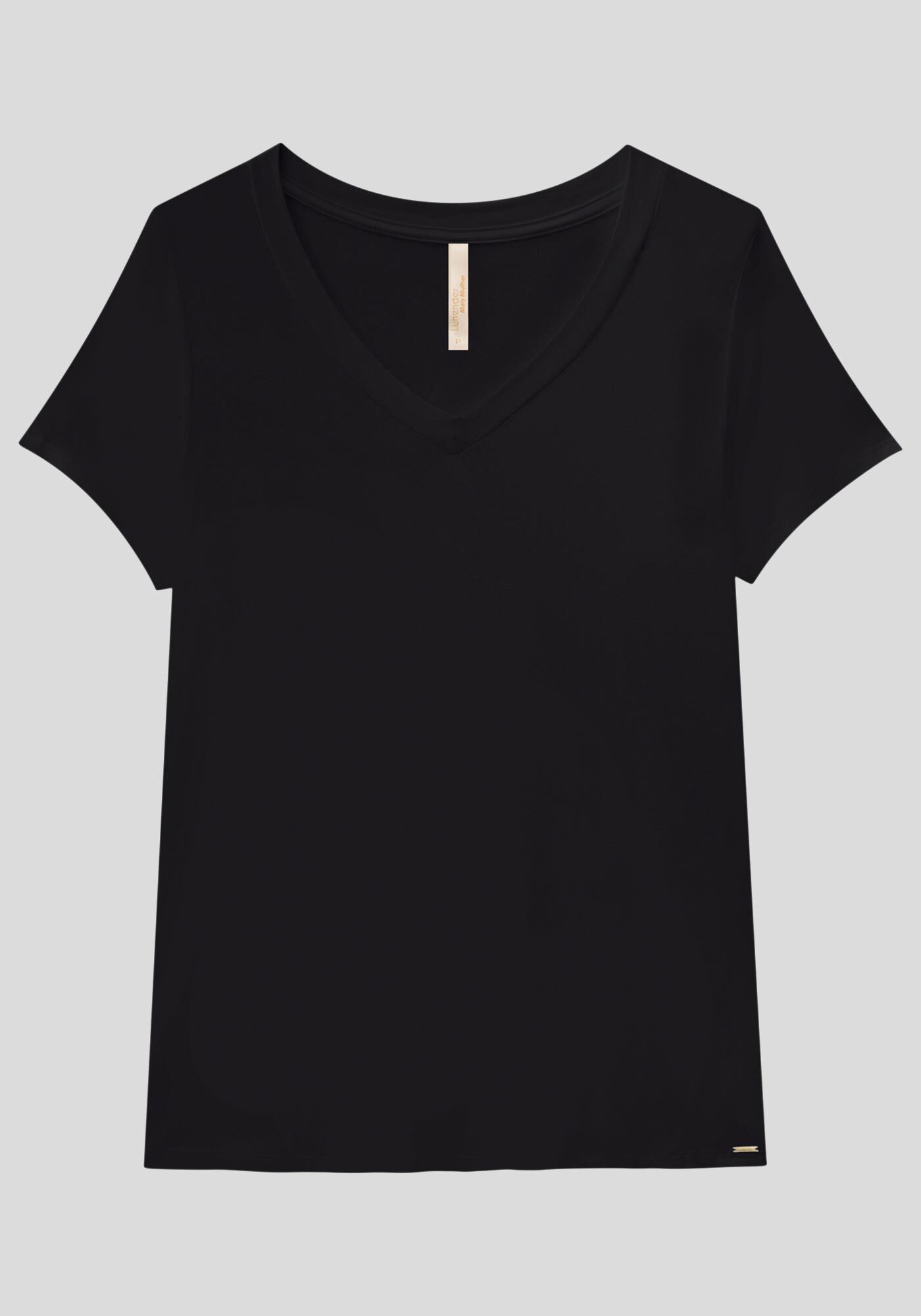 Blusa Plus Size Malha B&aacute;sica, , large.