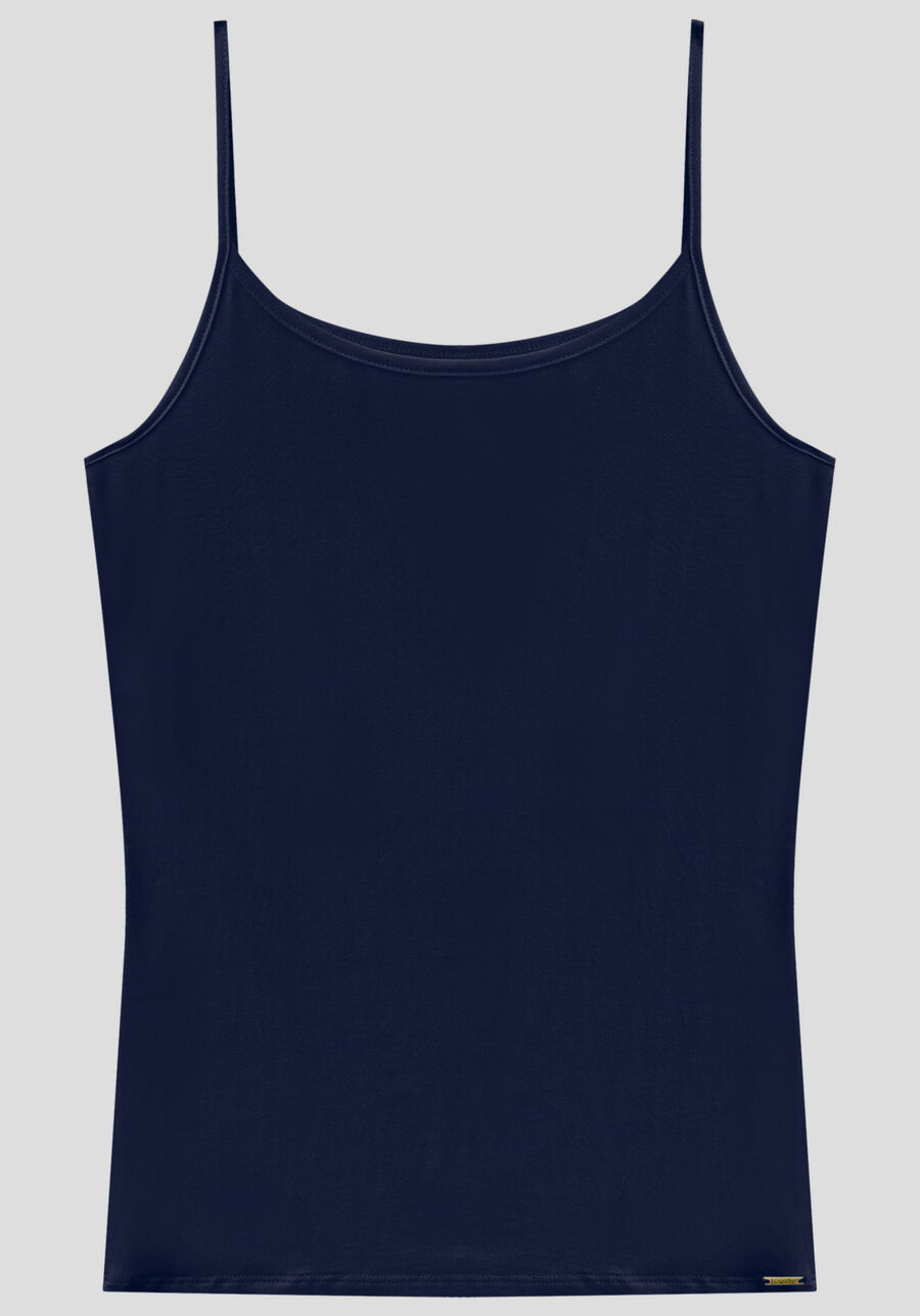 Blusa Regata De Alças Básica Em Malha De Viscose E Elastano, . Blusa Regata De Alças Básica Em Malha De Viscose E Elastano, , large.