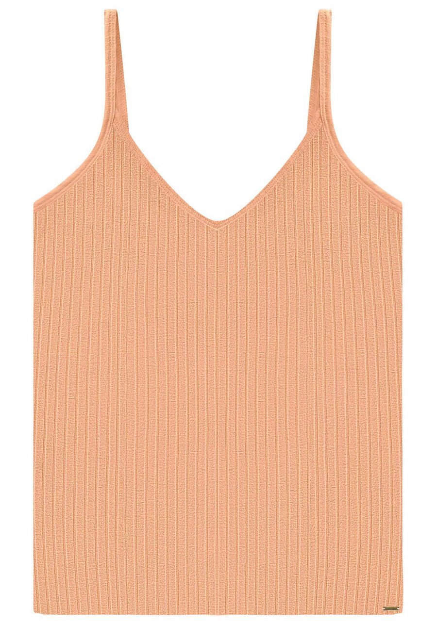 Blusa Regata Básica De Alças Finas Em Malha Canelada, . Blusa Regata Básica De Alças Finas Em Malha Canelada, , large.