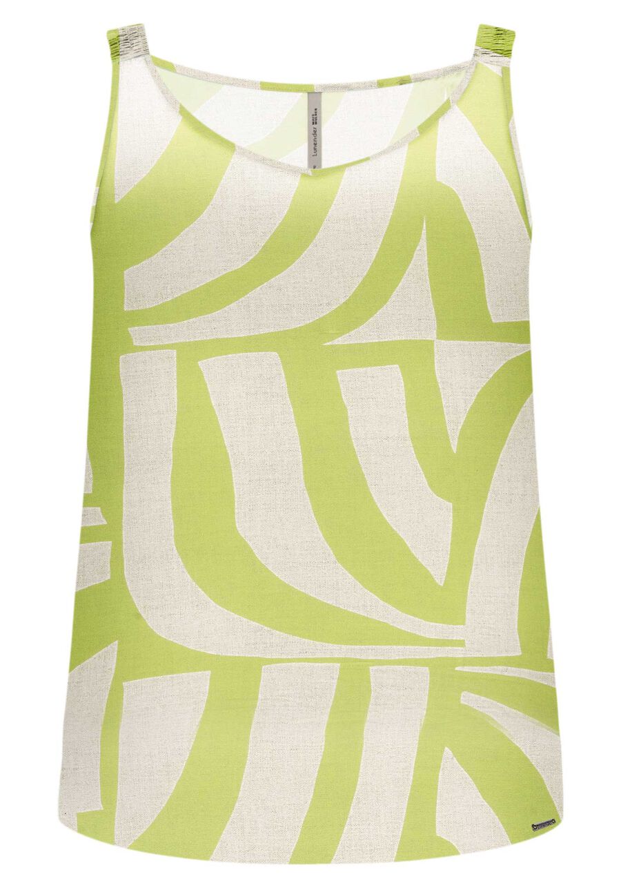 Blusa De Alças Com Decote V Em Viscose Responsável, . Blusa De Alças Com Decote V Em Viscose Responsável, , large.