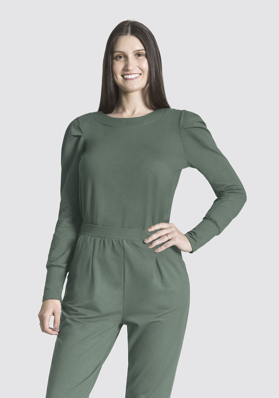 Conjunto Moletom Viscose com Elastano, VERDE THUNDER. Conjunto Moletom Viscose com Elastano, VERDE THUNDER, large.