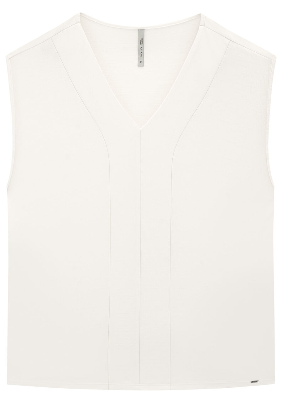 Blusa Plus Size em Malha Texturizada com Recorte V, . Blusa Plus Size em Malha Texturizada com Recorte V, , large.