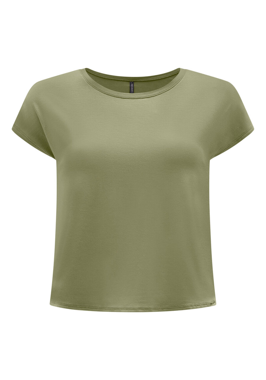 Blusa Lisa Básica Em Malha De Viscose Com Elastano, . Blusa Lisa Básica Em Malha De Viscose Com Elastano, , large.