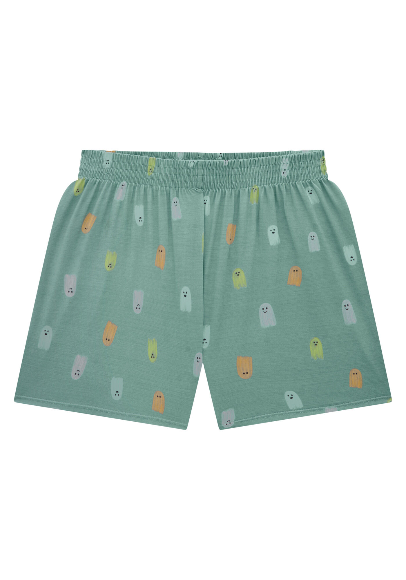 Pijama Curto em Malha Aveludada Estampado, , large.