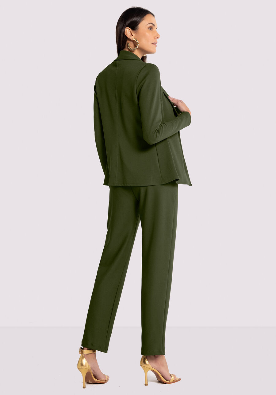 Blazer Alfaiataria em Malha com Bolso, . Blazer Alfaiataria em Malha com Bolso, , large.