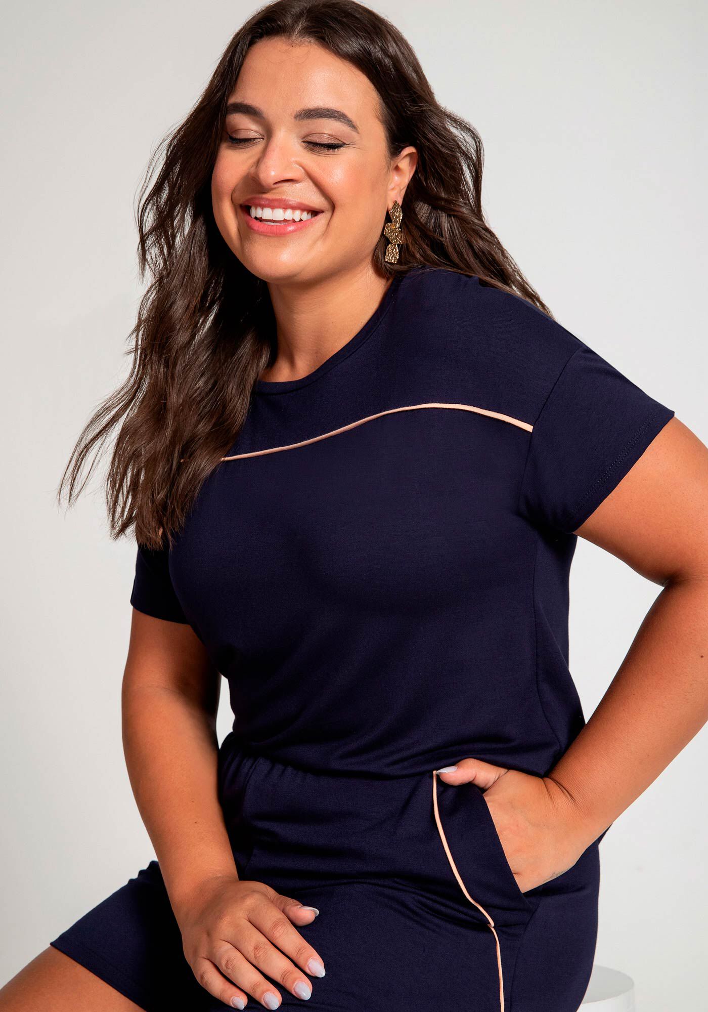 Lunender plus size feminino outlet