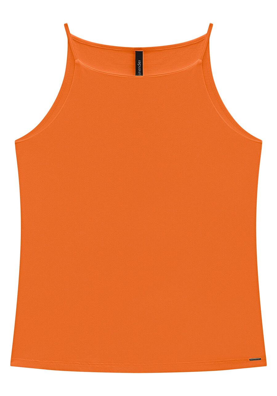 Blusa Com Decote Reto E Alças Em Malha De Viscose E Elastano, . Blusa Com Decote Reto E Alças Em Malha De Viscose E Elastano, , large.