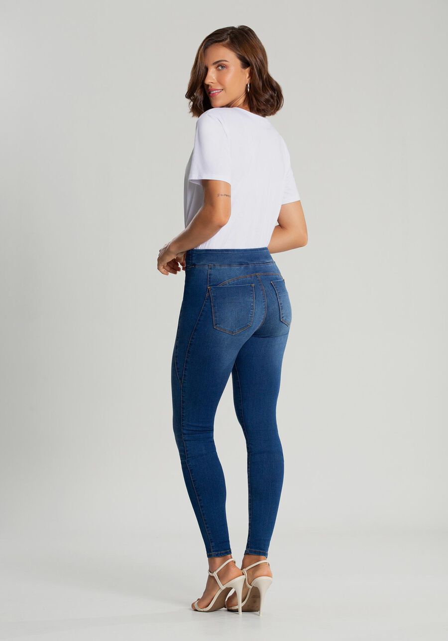 Calça Jeans Jegging Fit For Me Momentos, JEANS MEDIO. Calça Jeans Jegging Fit For Me Momentos, JEANS MEDIO, large.