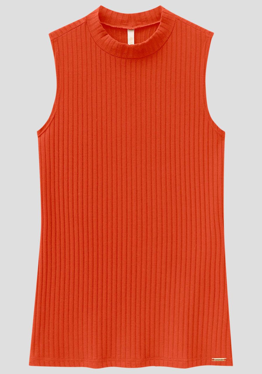 Blusa Regata Básica Em Malha Canelada Responsável, . Blusa Regata Básica Em Malha Canelada Responsável, , large.