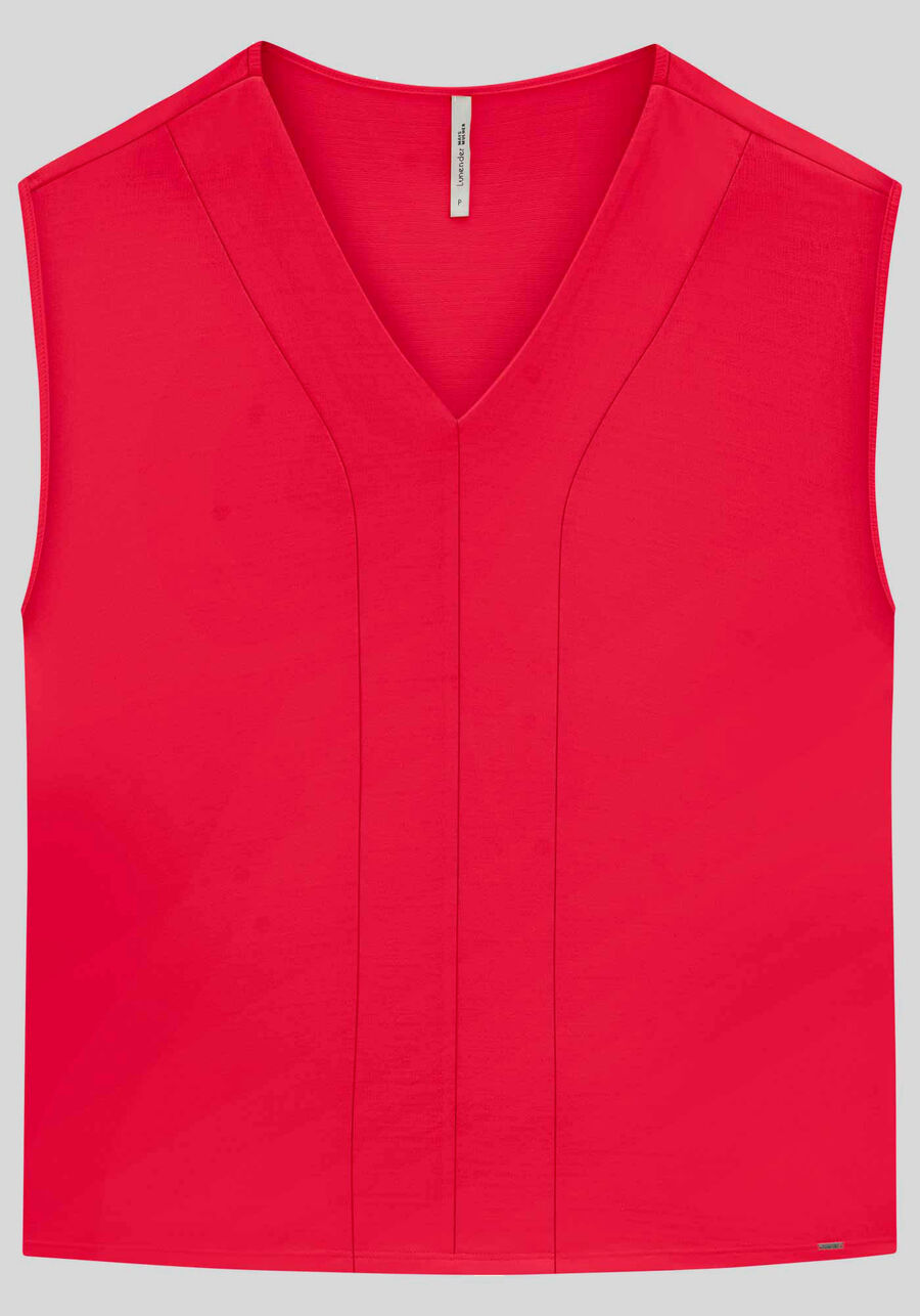 Blusa Plus Size em Malha Texturizada com Recorte V, . Blusa Plus Size em Malha Texturizada com Recorte V, , large.