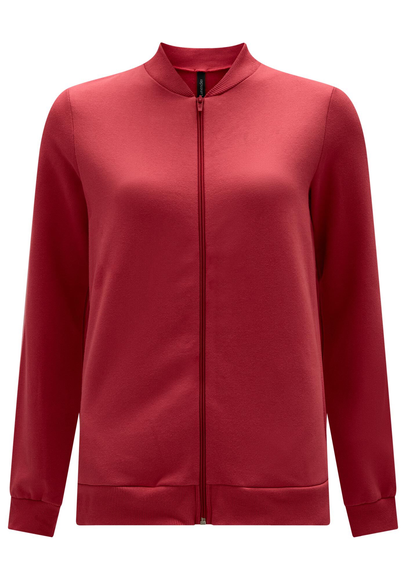 Jaqueta Com Z&iacute;per Em Moletom Felpado, , large.