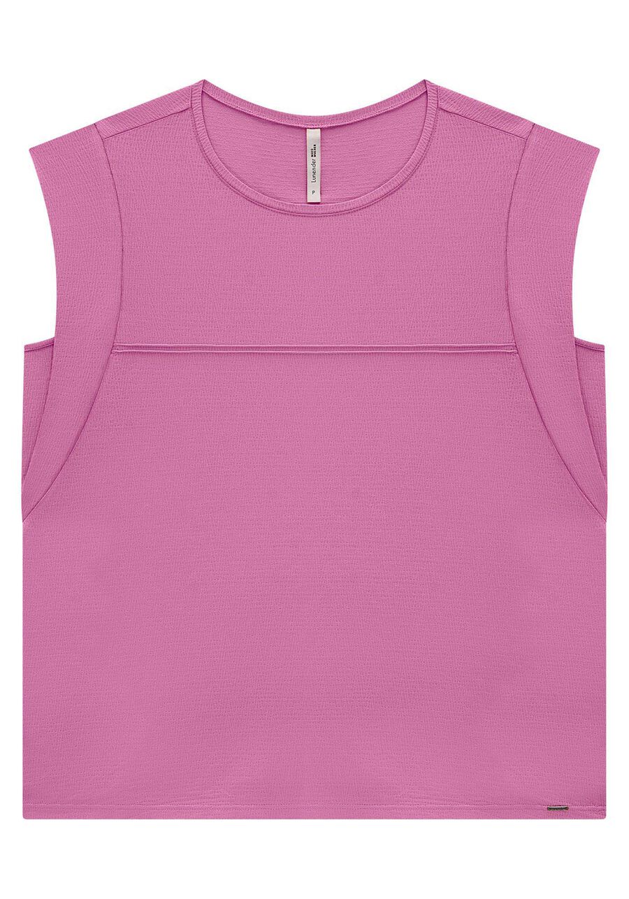 Regata Plus Size Muscle Tee em Malha com Recorte, . Regata Plus Size Muscle Tee em Malha com Recorte, , large.