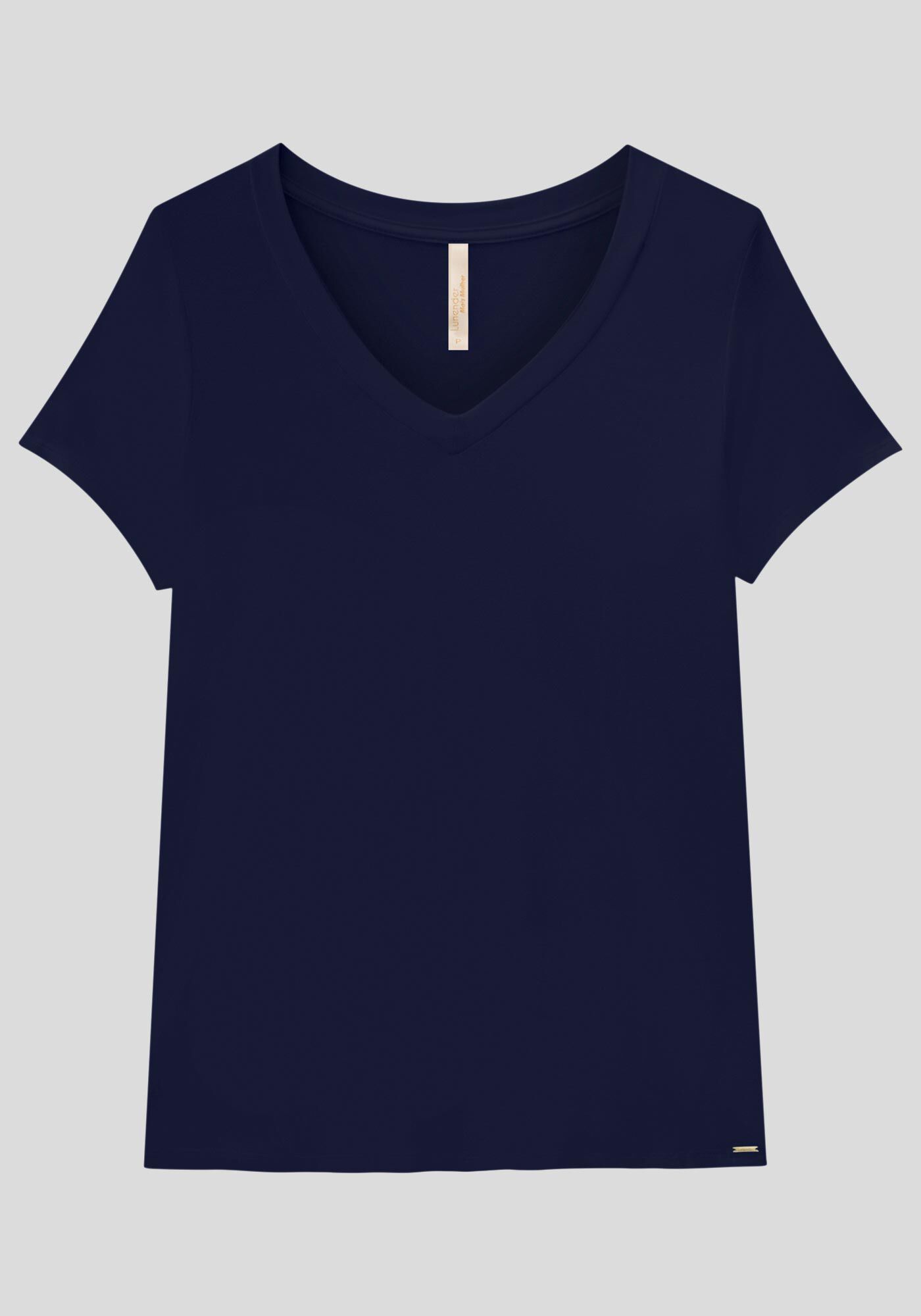 Blusa Plus Size Malha B&aacute;sica, , large.