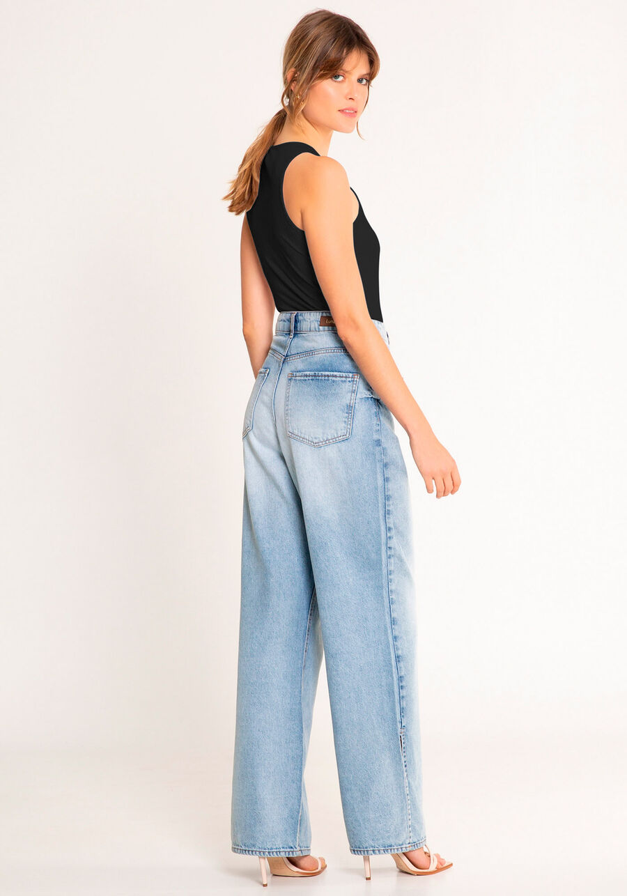 Blusa Cropped Canelada Com Decote Redondo Malha De Viscose, . Blusa Cropped Canelada Com Decote Redondo Malha De Viscose, , large.