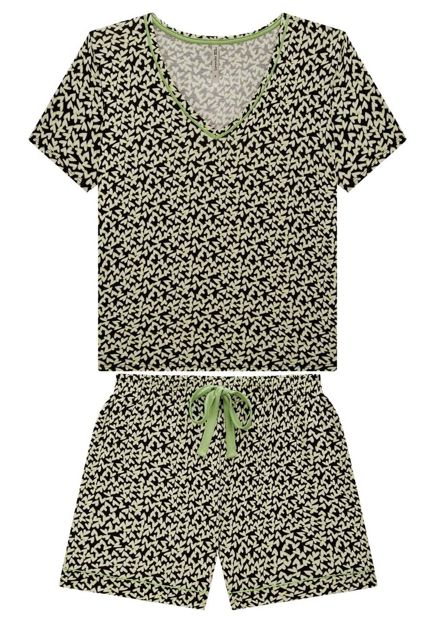 Pijama Estampado Plus Size em Malha Viscose, . Pijama Estampado Plus Size em Malha Viscose, , large.
