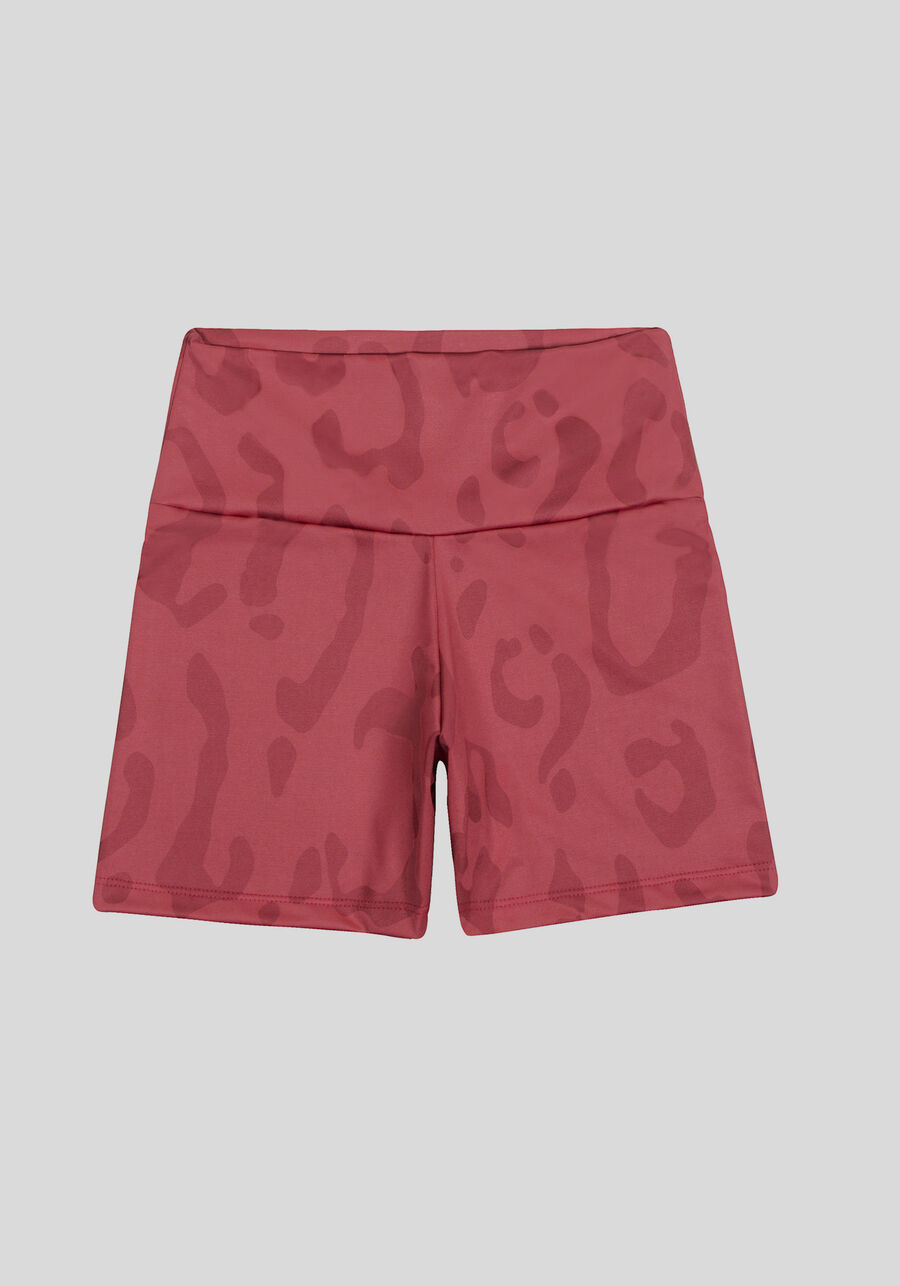Shorts Curto Cintura Alta Animal Print, . Shorts Curto Cintura Alta Animal Print, , large.