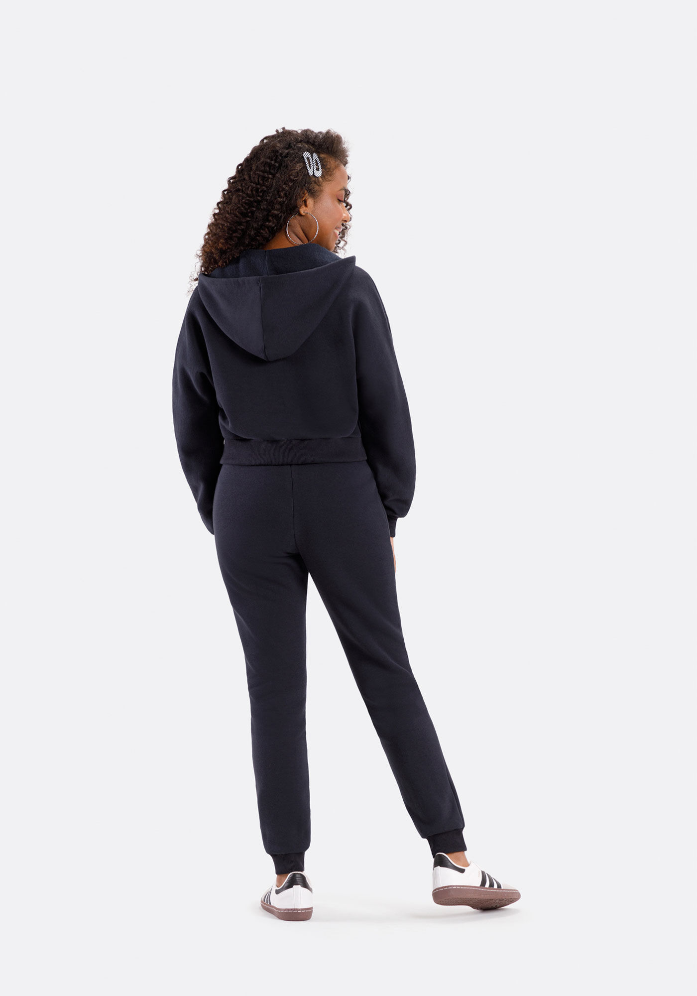 Jaqueta De Moletom Com Capuz E Z&iacute;per Juvenil, , large.