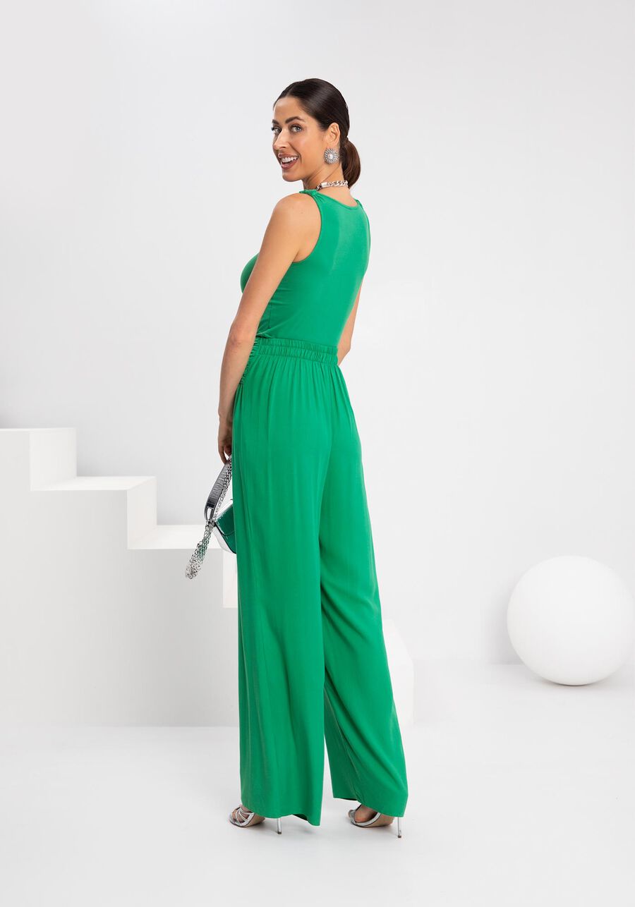 Blusa Regata Lisa De Alças Com Decote Redondo E Franzidos, . Blusa Regata Lisa De Alças Com Decote Redondo E Franzidos, , large.