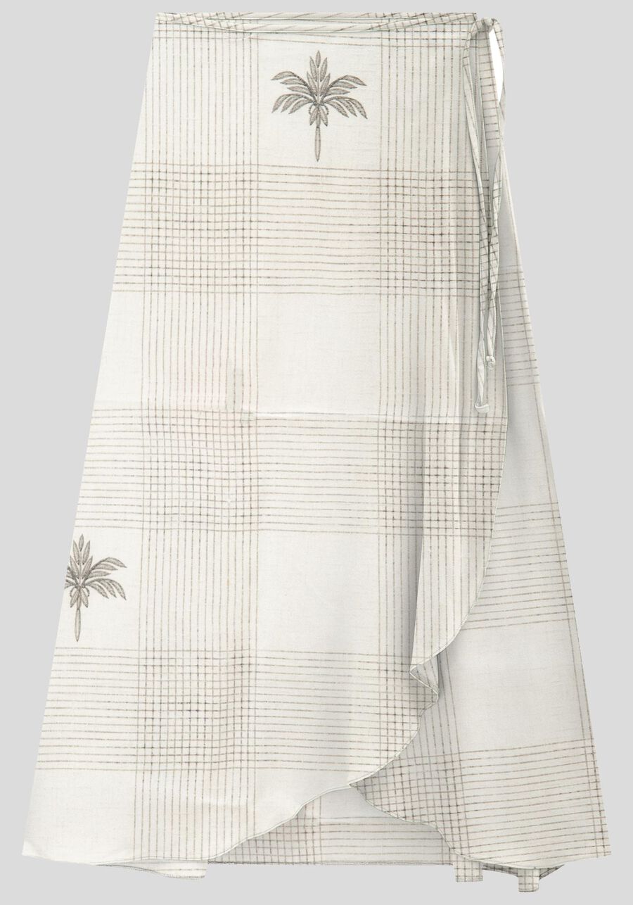 Saia Midi em Viscose Transpassada, . Saia Midi em Viscose Transpassada, , large.