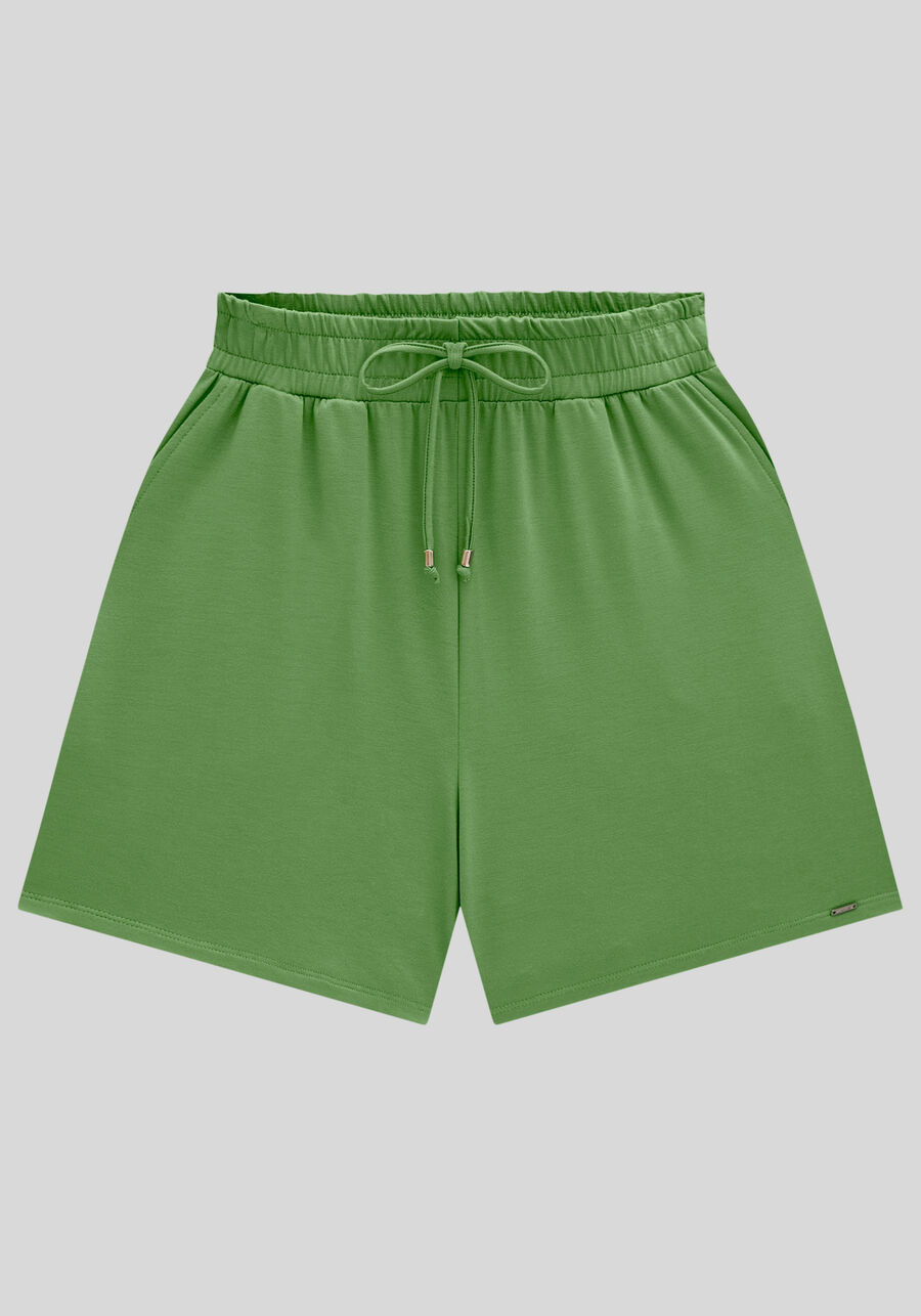 Shorts Com Cadarço E Bolsos Em Malha Responsável, . Shorts Com Cadarço E Bolsos Em Malha Responsável, , large.
