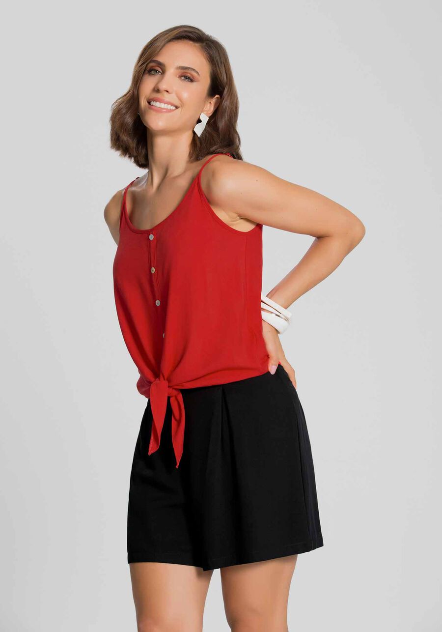 Blusa Rayon Twill Botões e Laço, . Blusa Rayon Twill Botões e Laço, , large.