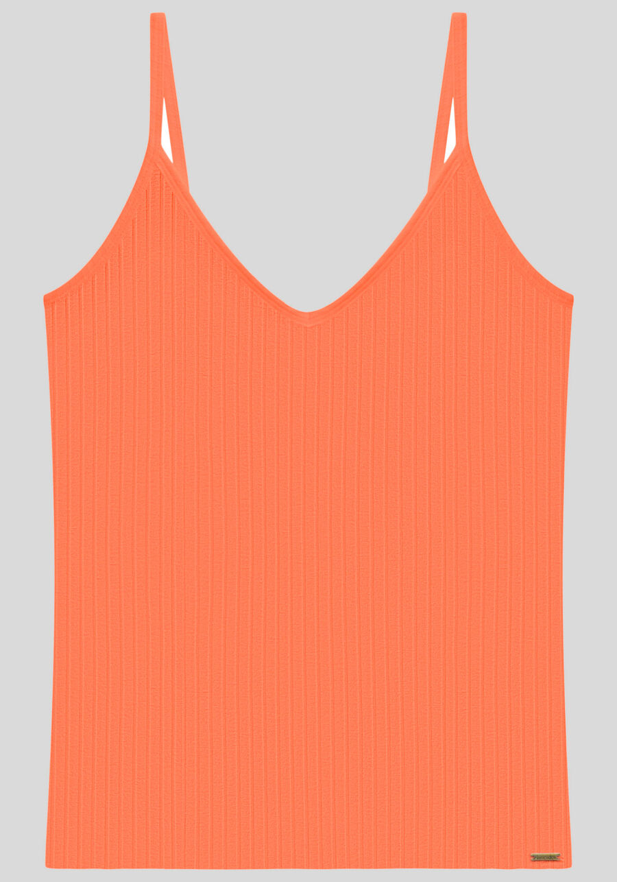 Blusa Regata Básica De Alças Finas Em Malha Canelada, . Blusa Regata Básica De Alças Finas Em Malha Canelada, , large.