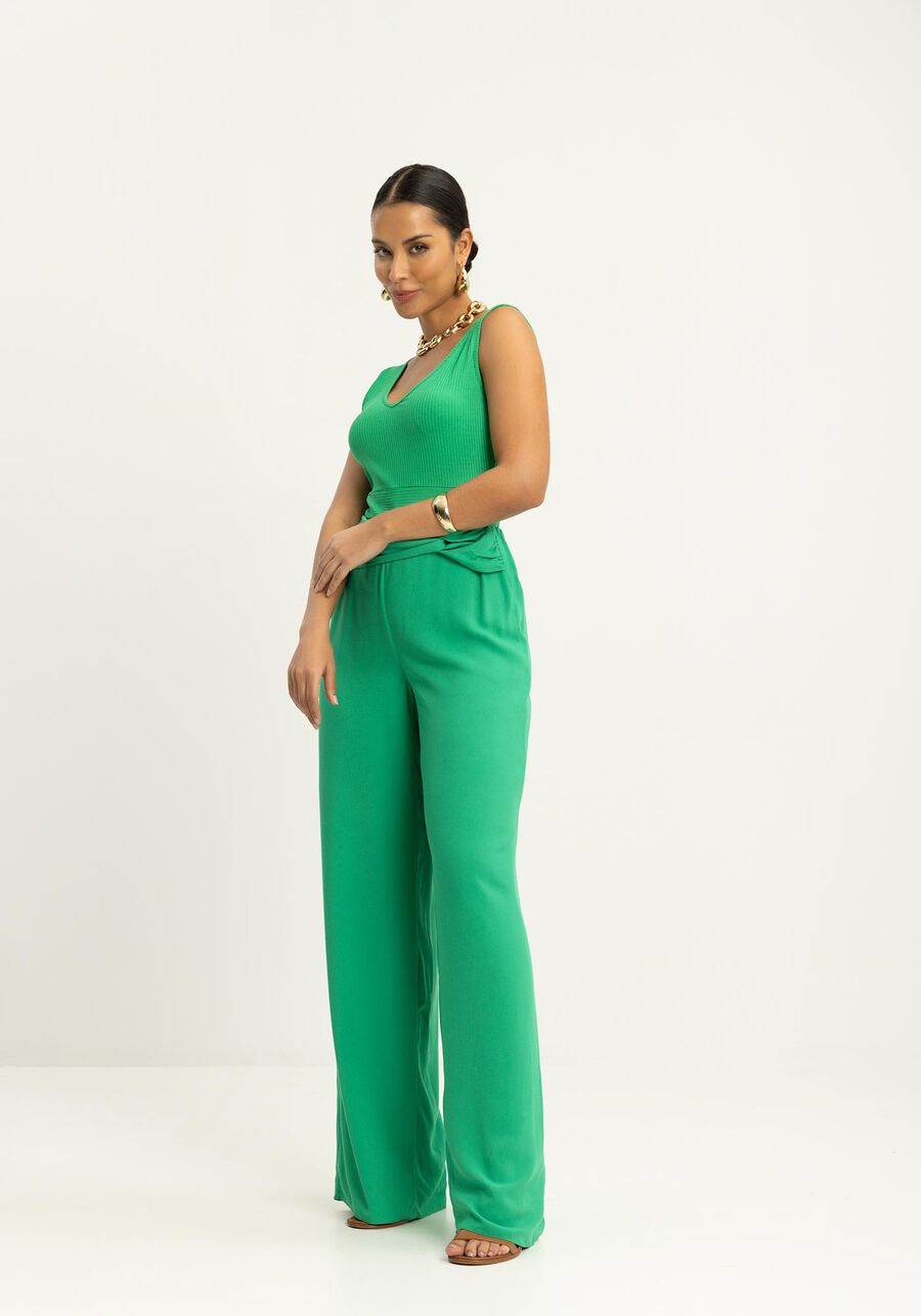 Blusa Cropped De Alças Com Decote V Em Malha Canelada, . Blusa Cropped De Alças Com Decote V Em Malha Canelada, , large.