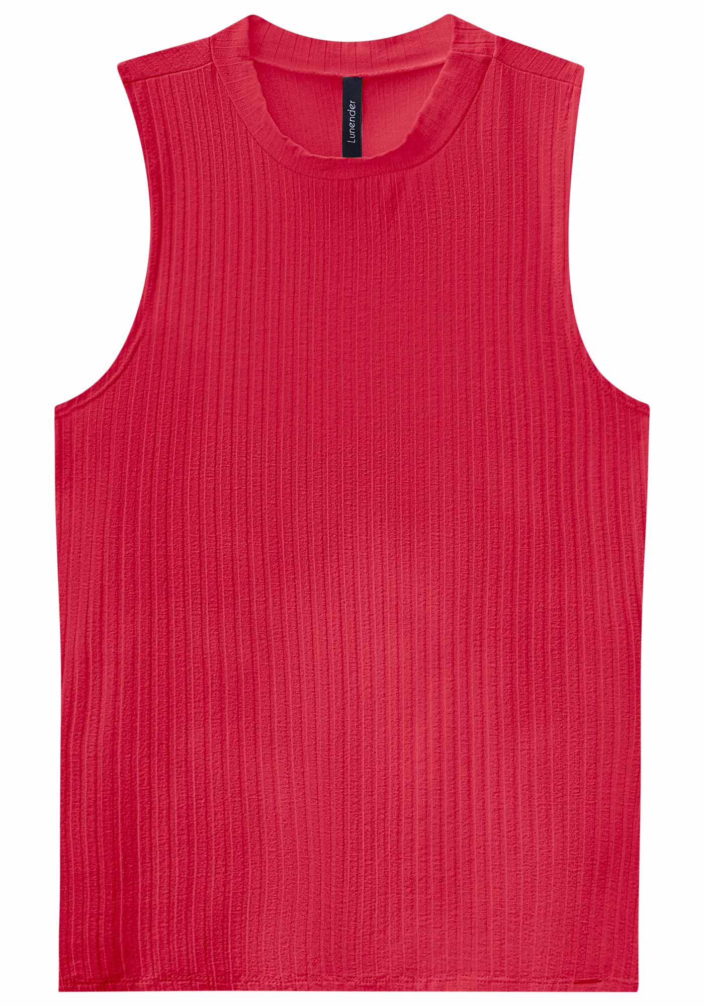 Blusa Regata B&aacute;sica Em Malha Canelada Respons&aacute;vel, , large.