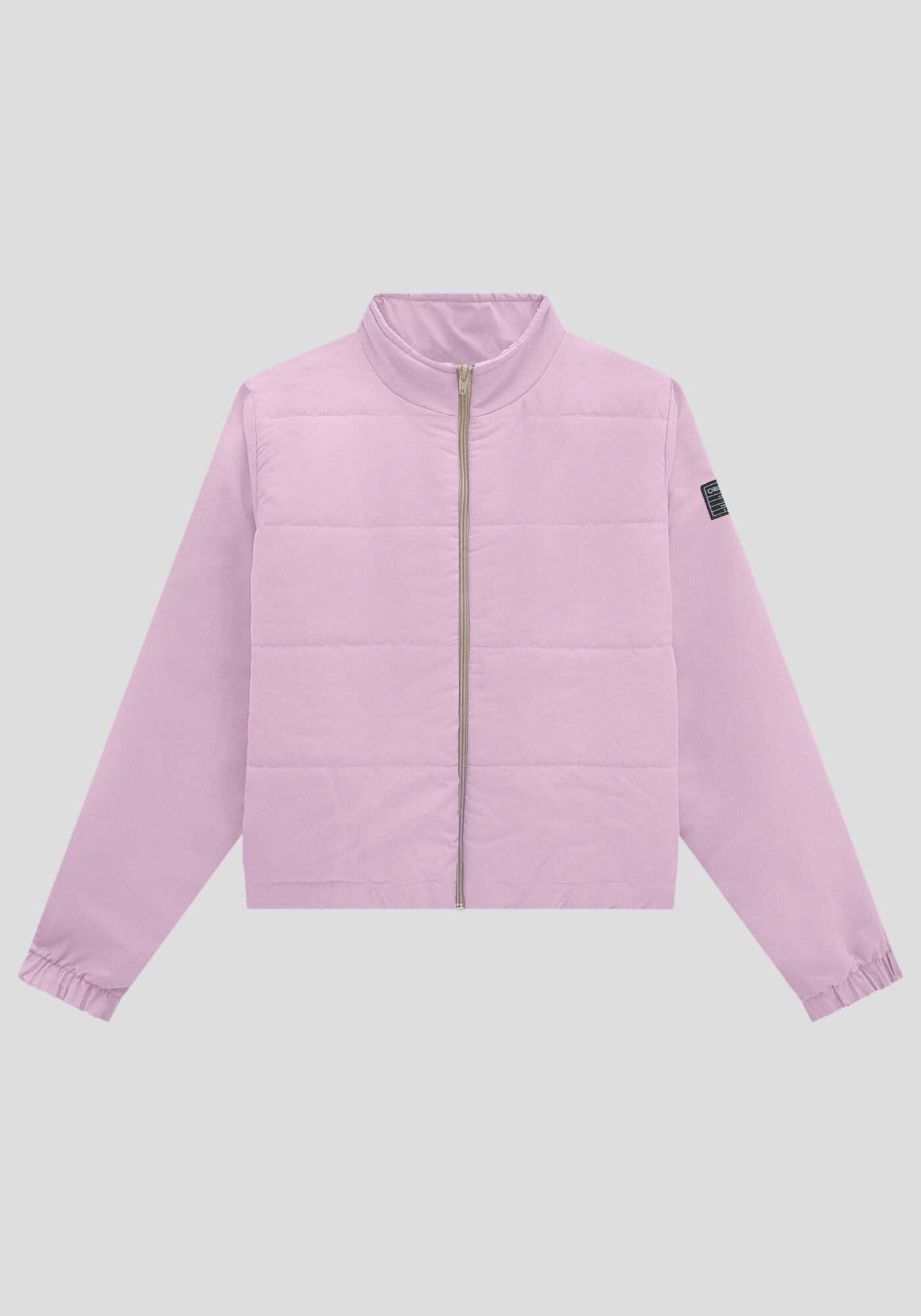 Jaqueta Puffer Juvenil em Politel com Gola Alta, , large.