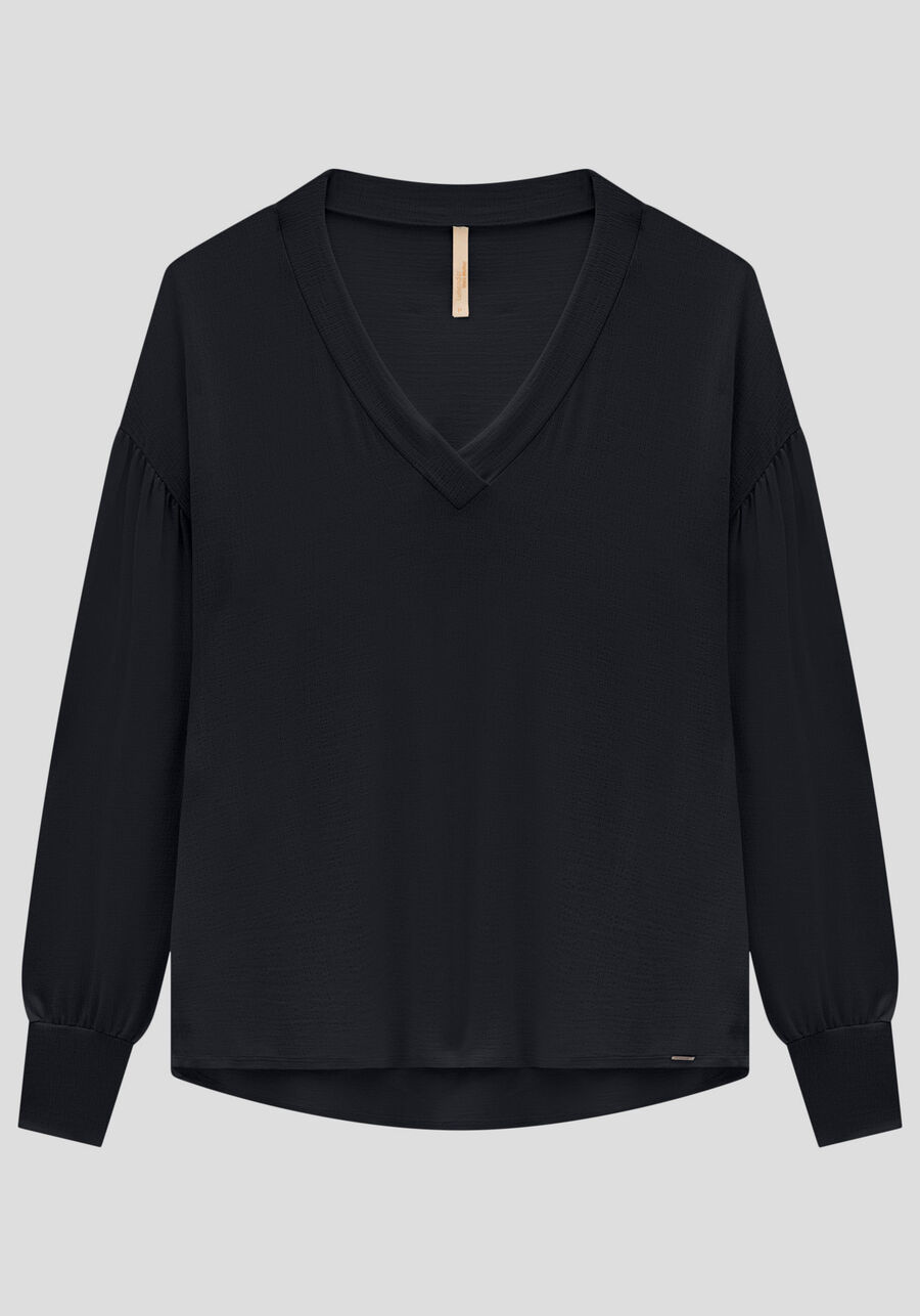 Blusa Plus Size em Malha com Comprimento Mullet, . Blusa Plus Size em Malha com Comprimento Mullet, , large.