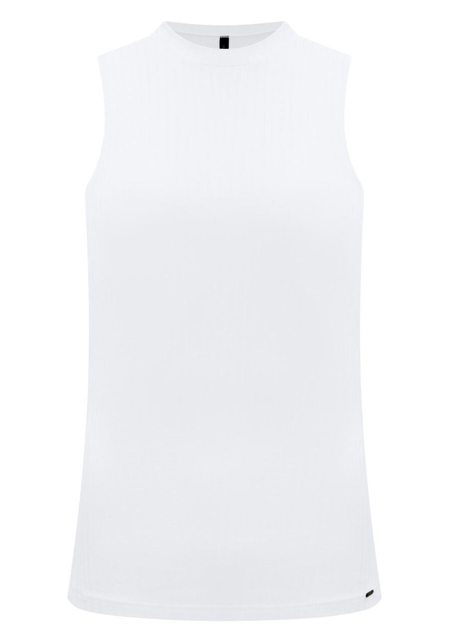 Blusa Regata Básica Em Malha Canelada Responsável, . Blusa Regata Básica Em Malha Canelada Responsável, , large.