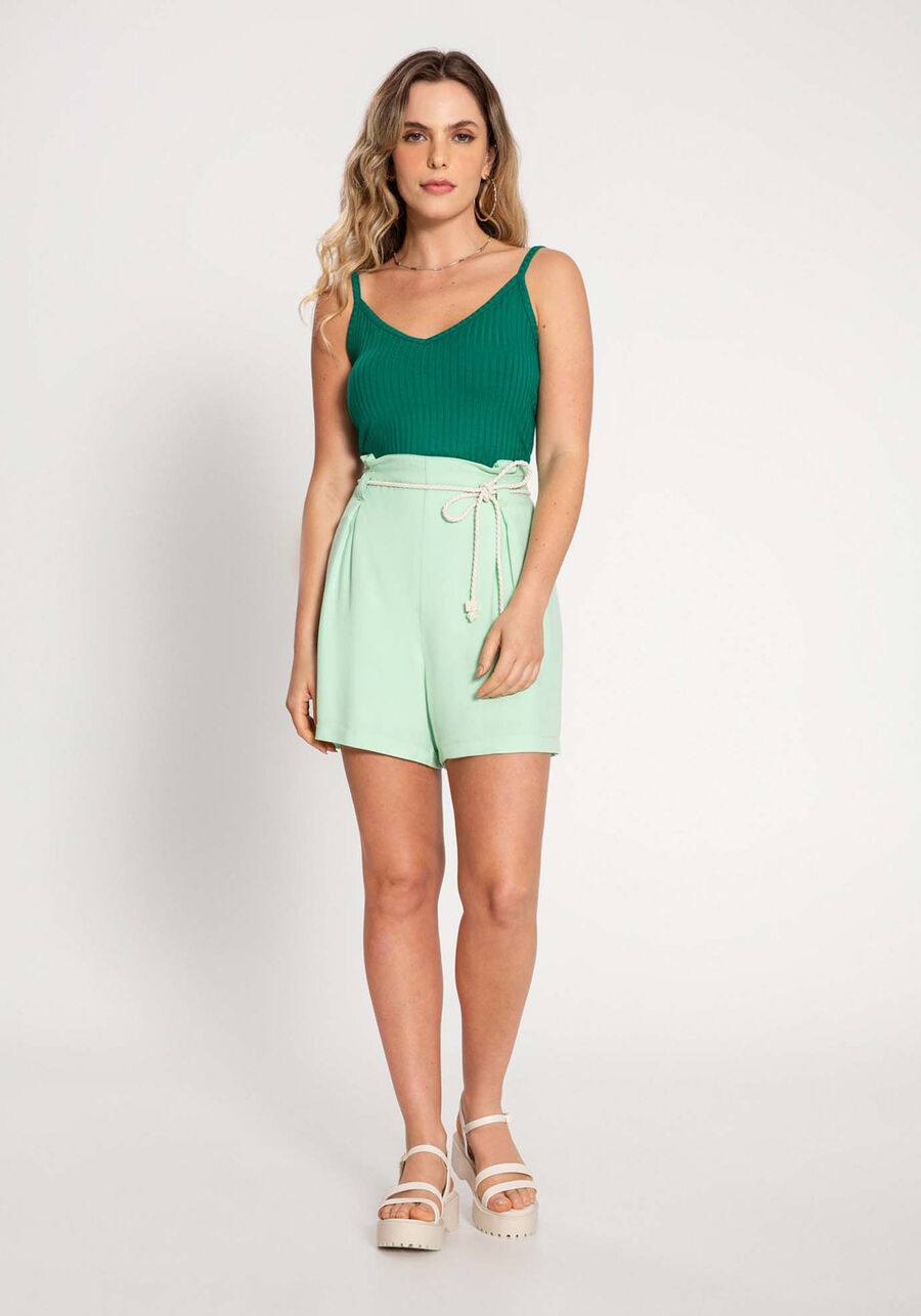 Blusa Regata Básica De Alças Finas Em Malha Canelada, . Blusa Regata Básica De Alças Finas Em Malha Canelada, , large.